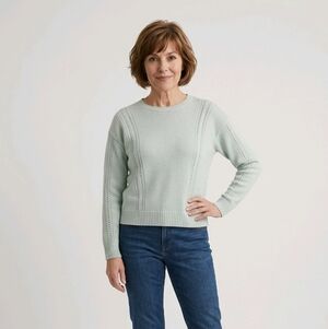Women’s Mint Green Knit Sweater
